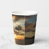Gobelets En Papier Sunrise aux îles Virgin (Droite)