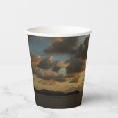 Gobelets En Papier Sunrise aux îles Virgin (Recto)