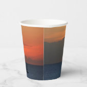 Gobelets En Papier Sunset Clouds and Sailboat Seascape (Droite)