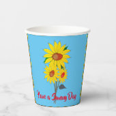 Gobelets En Papier Sunshine (Recto)