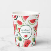 Gobelets En Papier Sunshine & Watermelon (Verso)
