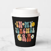 Gobelets En Papier Super à l'ère de mon enseignant Retour à l'école e (Recto)