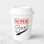 Gobelets En Papier Super Boy (Recto)
