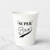 Gobelets En Papier Super Boy (Verso)