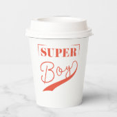 Gobelets En Papier Super Boy (Verso)