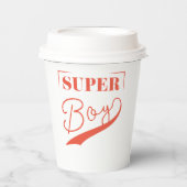 Gobelets En Papier Super Boy (Recto)