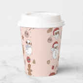 Gobelets En Papier Super Hippie Père Noël Noël fête d'anniversaire (Gauche)