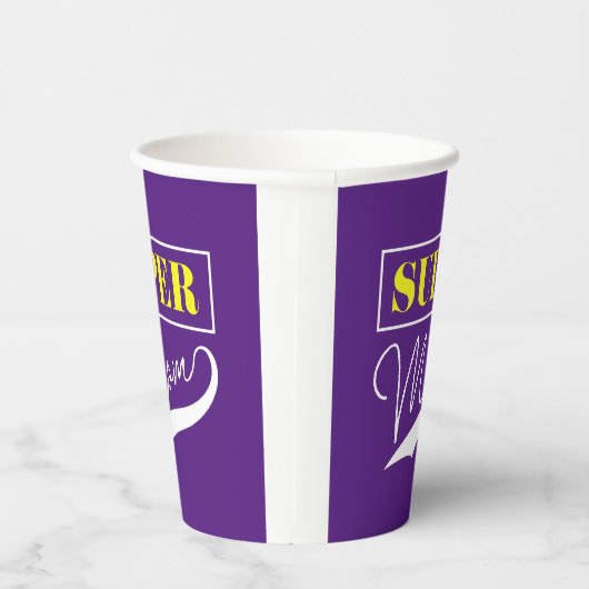 Gobelets En Papier Super Maman (Droite)
