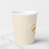 Gobelets En Papier Super One Retro Daisy 1er anniversaire (Droite)