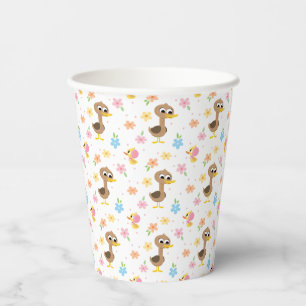 Gobelets En Papier Super Simple 5 Petits Canards Fille Baby Shower