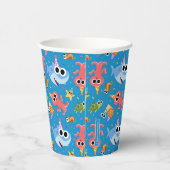 Gobelets En Papier Super simple | Finny Shark Confetti Anniversaire (Droite)