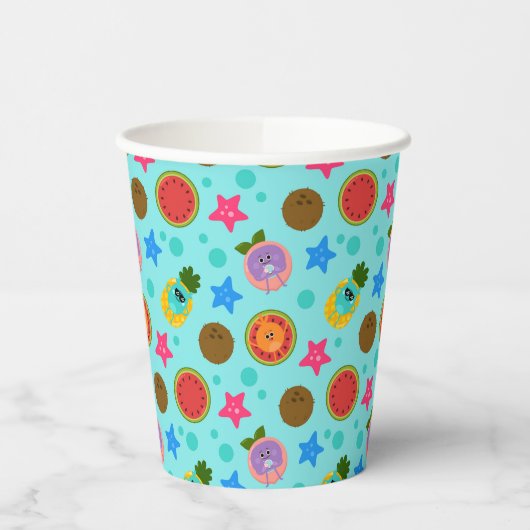 Gobelets En Papier Super simple | Nombres de bosses Anniversaire d'ét (Gauche)