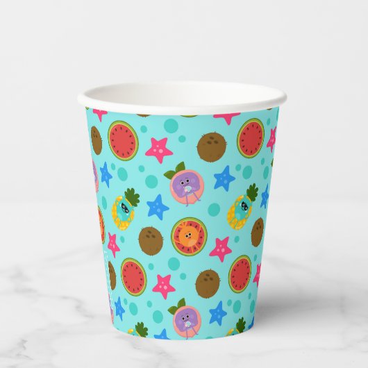 Gobelets En Papier Super simple | Nombres de bosses Anniversaire d'ét (Recto)