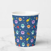 Gobelets En Papier Super simple | Nombres de bosses espace Anniversai (Gauche)