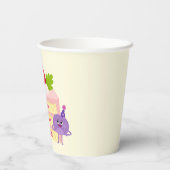 Gobelets En Papier Super simple | Numérique Space Anniversaire Gâteau (Verso)