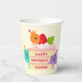 Gobelets En Papier Super simple | Numérique Space Anniversaire Gâteau (Gauche)