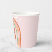 Gobelets En Papier Super Six est une vibe margueuse arc-en-ciel 6e an (Gauche)