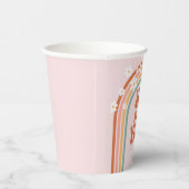 Gobelets En Papier Super Six est une vibe margueuse arc-en-ciel 6e an (Droite)