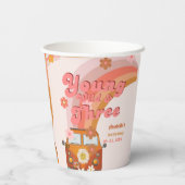 Gobelets En Papier Super Young Wild and Three Peach Van Daisy (Verso)