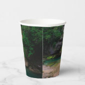 Gobelets En Papier Superbe cascade Virje, Slovénie Poster (Droite)