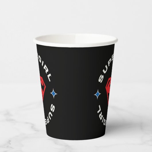 Gobelets En Papier Supergirl Age of Heroes Circle S-Shield (Gauche)