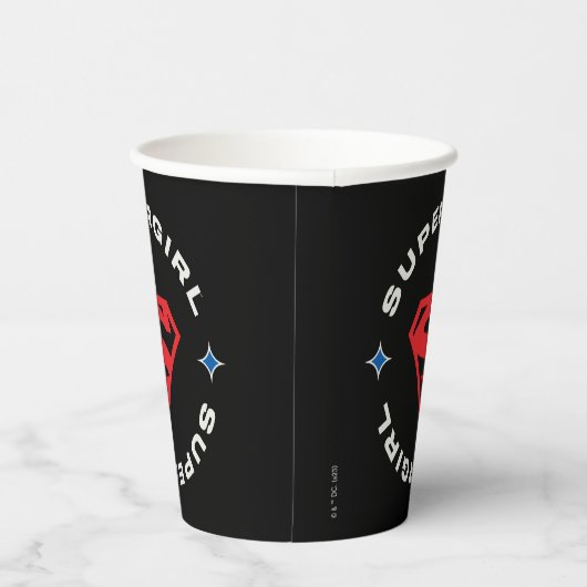 Gobelets En Papier Supergirl Age of Heroes Circle S-Shield (Droite)