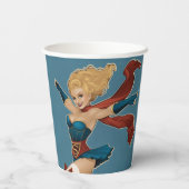 Gobelets En Papier Supergirl Bombshell (Verso)
