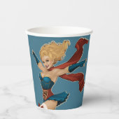 Gobelets En Papier Supergirl Bombshell (Recto)