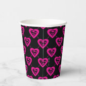 Gobelets En Papier Supergirl Hearts Motif diagonal (Droite)