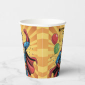 Gobelets En Papier Superhero Boys Birthday Party (Droite)