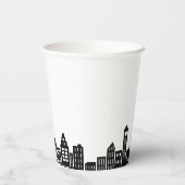 Gobelets En Papier Superhero dynamique 1er anniversaire (Verso)