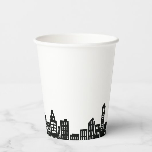 Gobelets En Papier Superhero dynamique 5e anniversaire (Verso)