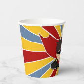 Gobelets En Papier Superhero fête d'anniversaire thème garçon (Recto)