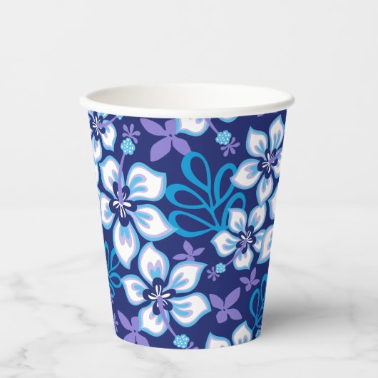 Gobelets En Papier Surf JUNGLE (COMBO BLEU) (Recto)