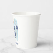 Gobelets En Papier Surf Up Surboard Beach Anniversaire (Gauche)