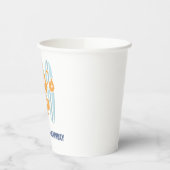 Gobelets En Papier Surf Up Surboard Beach Anniversaire (Gauche)