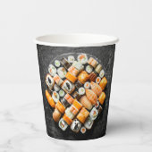 Gobelets En Papier Sushi platter (Verso)