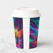 Gobelets En Papier Suspended Over The Scream Park (Gauche)