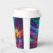 Gobelets En Papier Suspended Over The Scream Park (Droite)