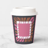 Gobelets En Papier Sweet Baby rose et Yorkie Brown (Verso)