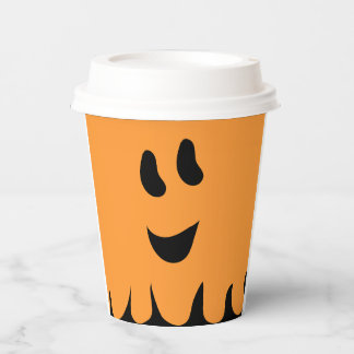Gobelets En Papier Sweet Boo Orange tasse de papier