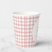 Gobelets En Papier Sweet Celebration Glace Crème rose Anniversaire (Droite)