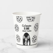 Gobelets En Papier Sweet Cookie Mouse First Birthday (Verso)