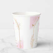 Gobelets En Papier Sweet Elegant Arch Ballerina Chaussures Baby showe (Gauche)