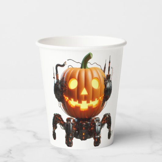 Gobelets En Papier Sweet Halloween avec toi (Verso)