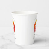 Gobelets En Papier Sweet Little Apple 1er anniversaire (Droite)