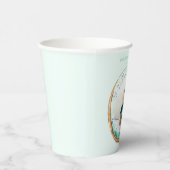Gobelets En Papier Sweet Time Pastel Green Donut Anniversaire (Droite)