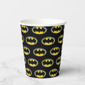 Gobelets En Papier Symbole Batman | Logo classique (Verso)