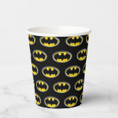 Gobelets En Papier Symbole Batman | Logo classique (Gauche)