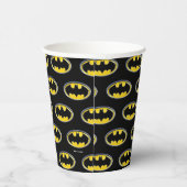 Gobelets En Papier Symbole Batman | Logo classique (Droite)
